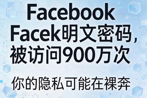 Facebook明文密码被访问900万次 你的隐私可能在裸奔
