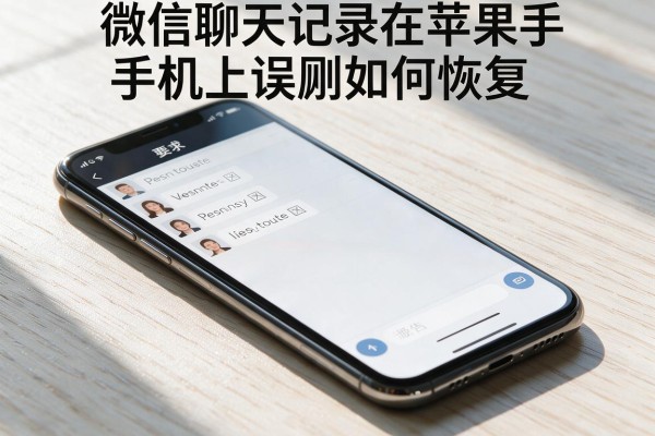 微信聊天记录在苹果手机上误删如何恢复