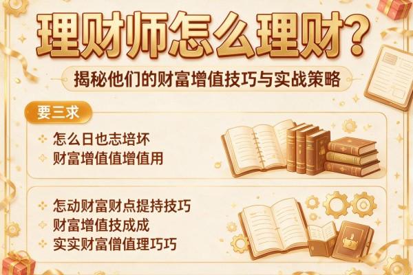 理财师怎么理财？揭秘他们的财富增值技巧与实战策略