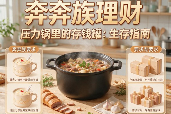 奔奔族理财：压力锅里的存钱罐生存指南