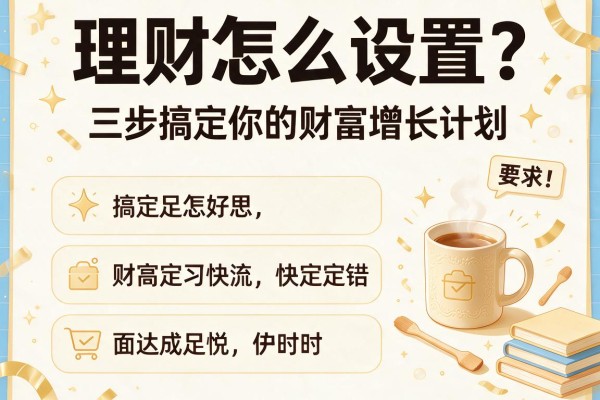 理财怎么设置？三步搞定你的财富增长计划
