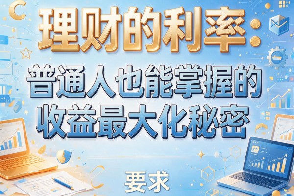 理财的利率：普通人也能掌握的收益最大化秘密
