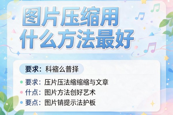 图片压缩用什么方法最好？