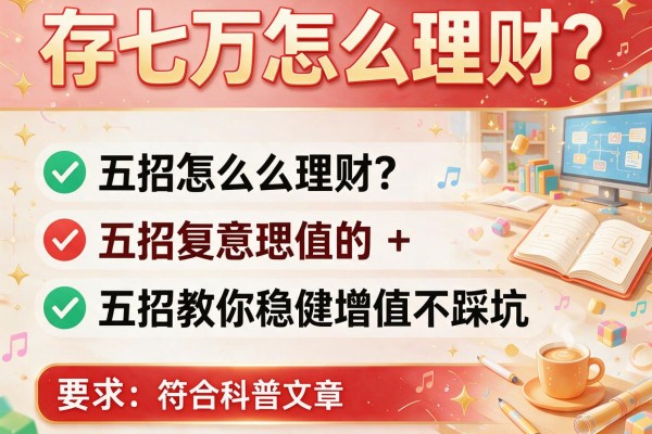 存七万怎么理财？五招教你稳健增值不踩坑