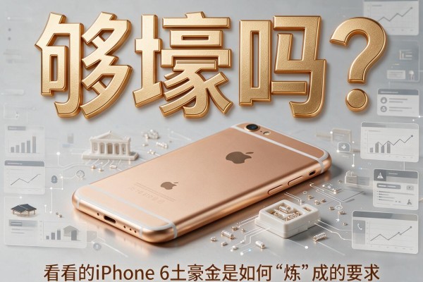 够壕吗？看看iPhone 6土豪金是如何“炼”成的