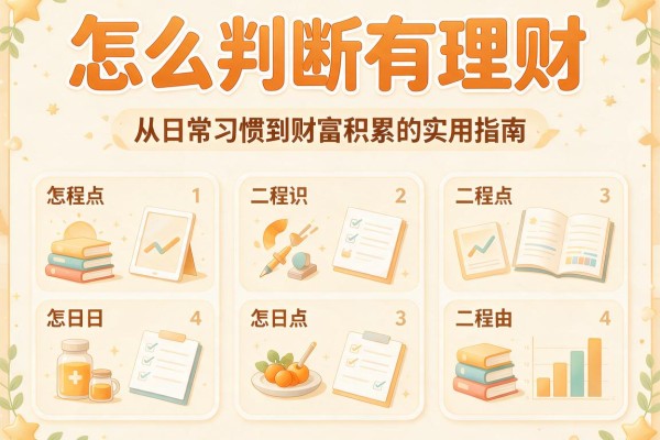 怎么判断有理财:从日常习惯到财富积累的实用指南
