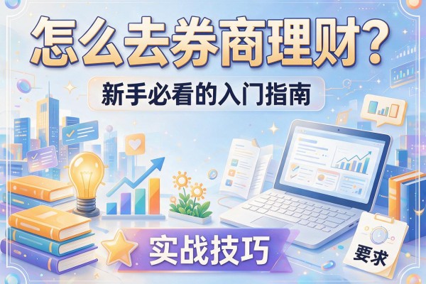 怎么去券商理财？新手必看的入门指南与实战技巧