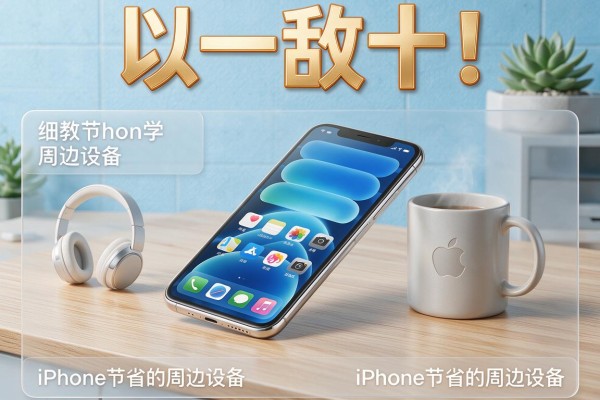 以一敌十!细数iPhone节省的周边设备