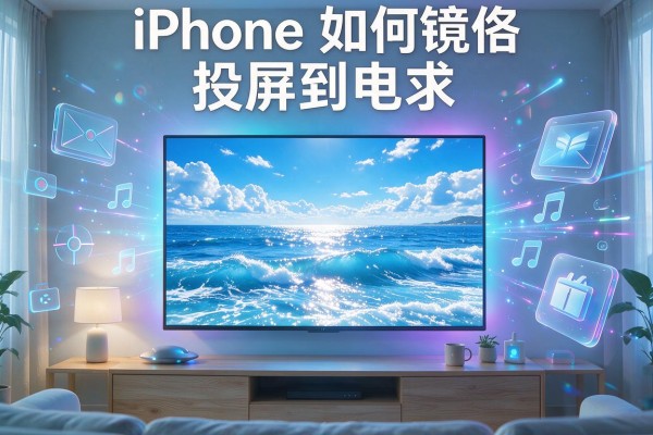 iPhone如何镜像投屏到电视？