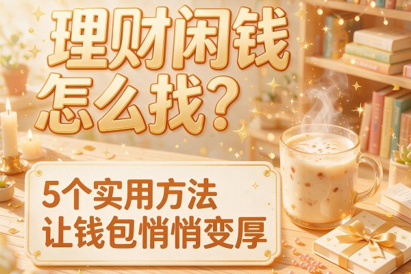 理财闲钱怎么找？5个实用方法让钱包悄悄变厚