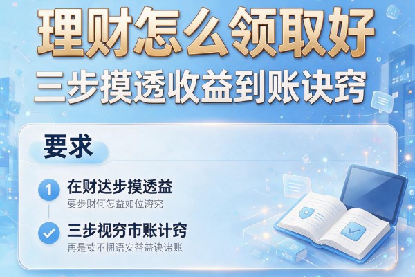 理财怎么领取好：三步摸透收益到账诀窍