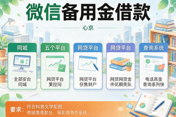 微信备用金借款，同城五个网贷平台查询系统