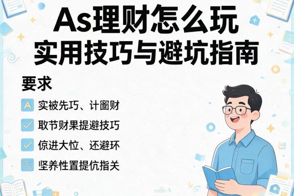 As理财怎么玩：实用技巧与避坑指南