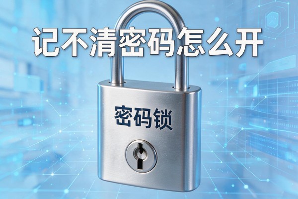 密码锁记不清密码怎么开？