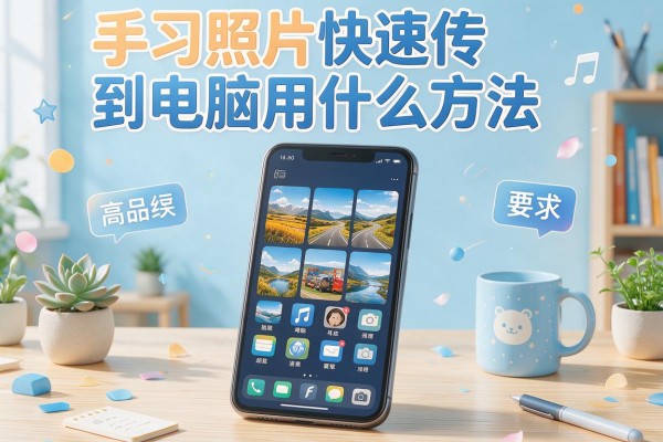 手机照片快速传到电脑用什么方法