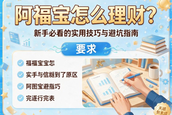 阿福宝怎么理财？新手必看的实用技巧与避坑指南