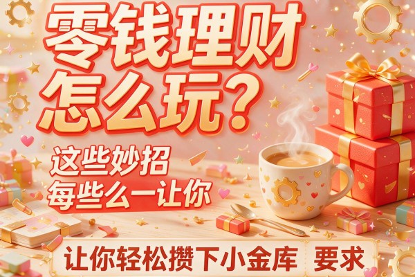 零钱理财怎么玩？这些妙招让你轻松攒下小金库