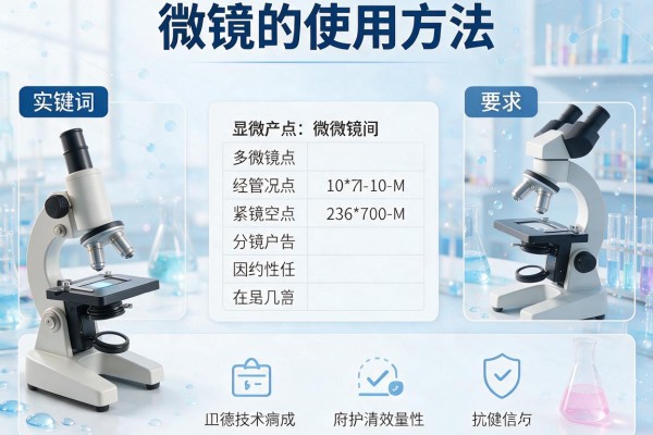 显微镜的使用方法