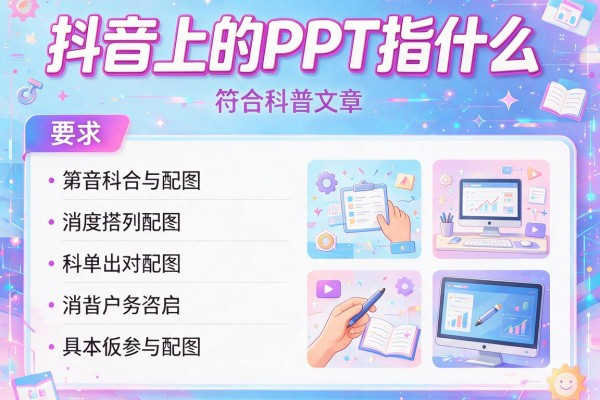 抖音上的PPT指什么
