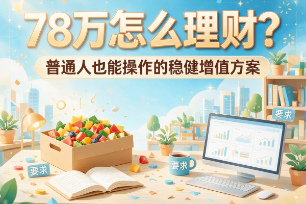 78万怎么理财？普通人也能操作的稳健增值方案