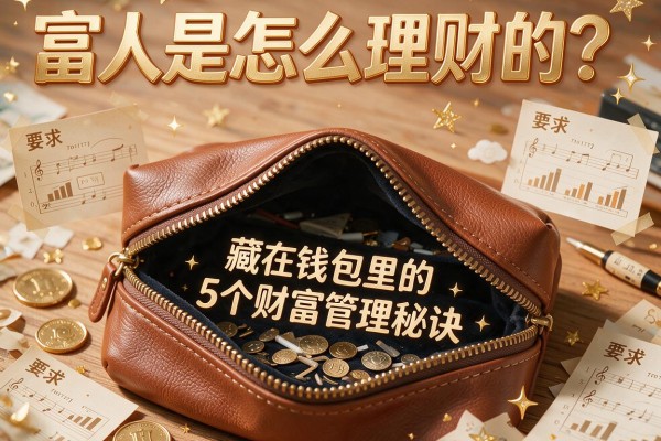 富人是怎么理财的？藏在钱包里的5个财富管理秘诀