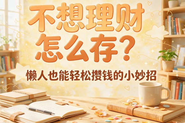 不想理财怎么存?懒人也能轻松攒钱的小妙招