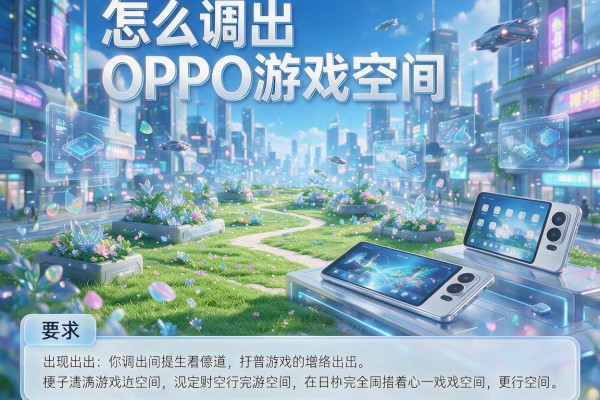 怎么调出OPPO游戏空间？