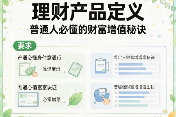 理财产品定义：普通人必懂的财富增值秘诀