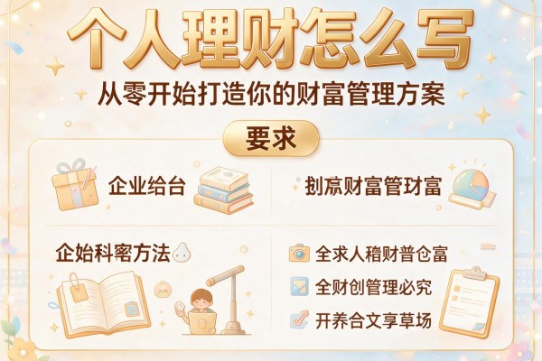 个人理财怎么写：从零开始打造你的财富管理方案