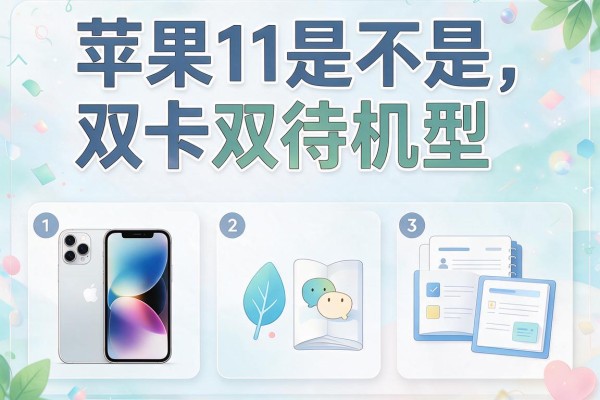 苹果11是不是双卡双待机型