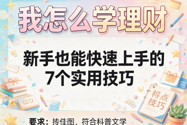 我怎么学理财：新手也能快速上手的7个实用技巧