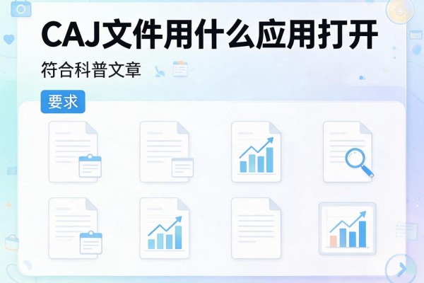 CAJ文件用什么应用打开