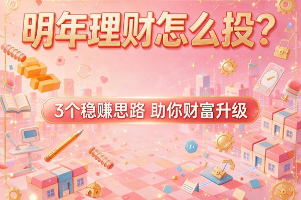 明年理财怎么投？3个稳赚思路助你财富升级