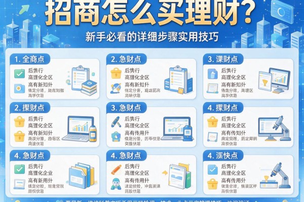 招商怎么买理财？新手必看的详细步骤与实用技巧