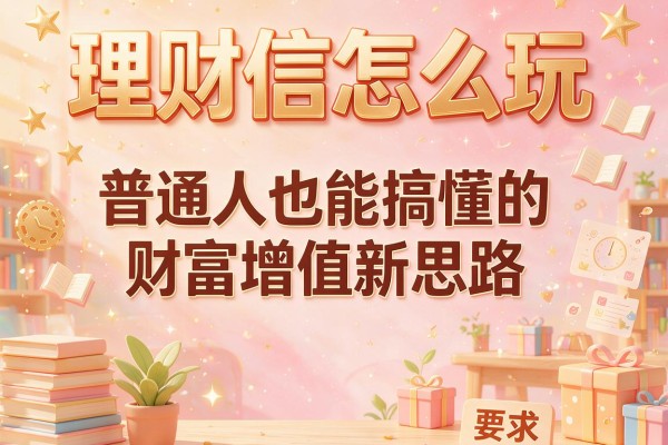 理财信怎么玩：普通人也能搞懂的财富增值新思路