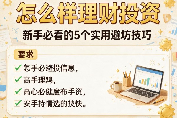 怎么样理财投资：新手必看的5个实用避坑技巧