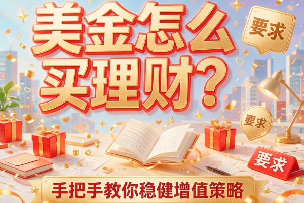 美金怎么买理财？手把手教你稳健增值策略