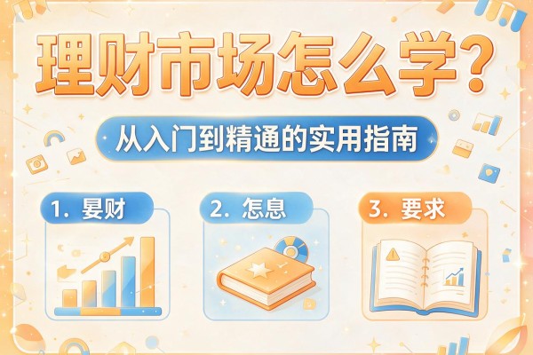 理财市场怎么学？从入门到精通的实用指南