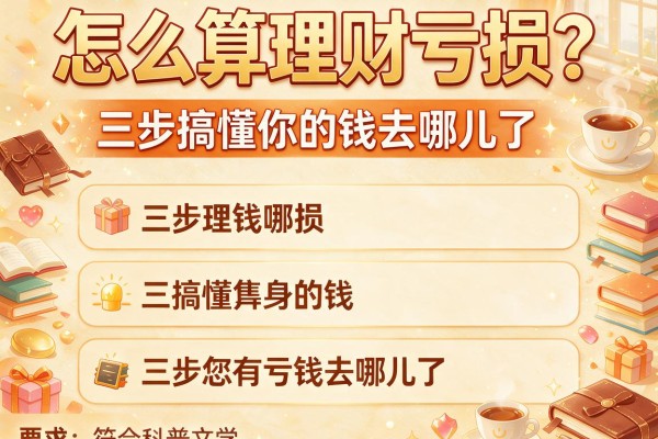 怎么算理财亏损？三步搞懂你的钱去哪儿了