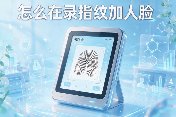 怎么在打卡机上录指纹加人脸