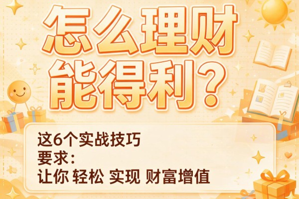怎么理财能得利？这6个实战技巧让你轻松实现财富增值