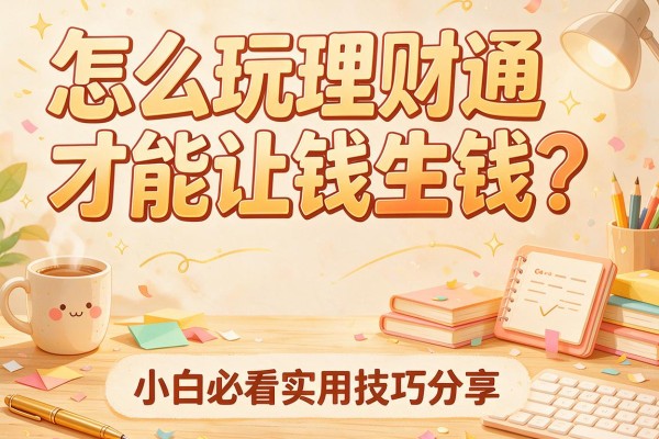 怎么玩理财通才能让钱生钱?小白必看实用技巧分享