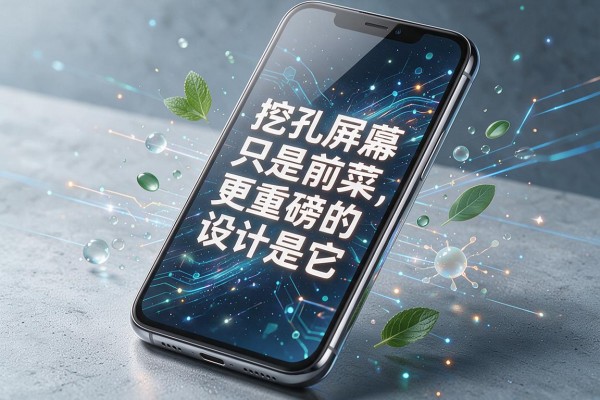 手机挖孔屏只是前菜,更重磅的屏幕设计是它