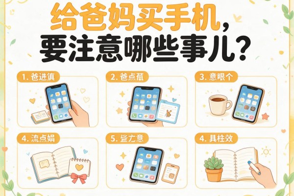 给爸妈买手机要注意哪些事儿?