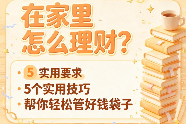 在家里怎么理财？5个实用技巧帮你轻松管好钱袋子