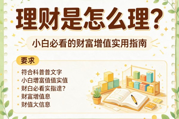 理财是怎么理？小白必看的财富增值实用指南