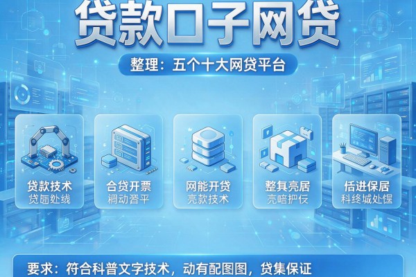 贷款口子网贷技术,整理五个十大网贷平台