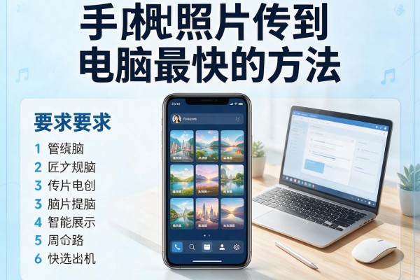 手机照片传到电脑最快的方法