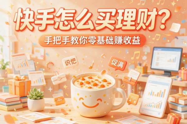 快手怎么买理财？手把手教你零基础赚收益