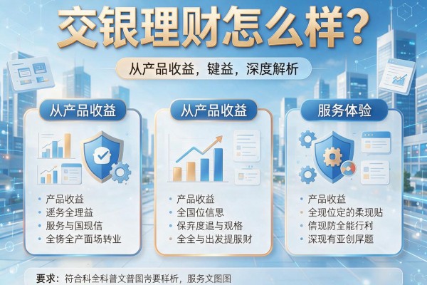 交银理财怎么样？从产品收益到服务体验的深度解析